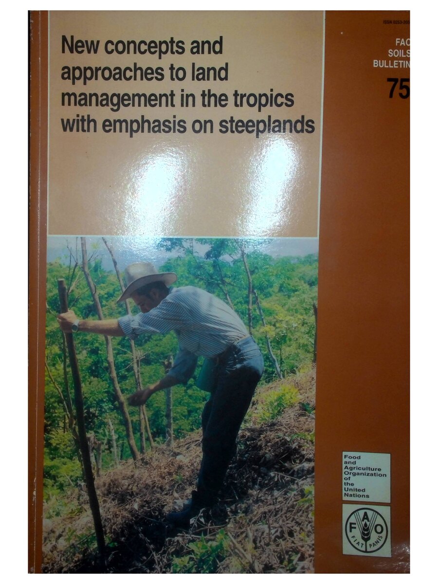 First page of New Concepts and Approaches to Land Management in the Tropics with Emphasis on Steep Lands