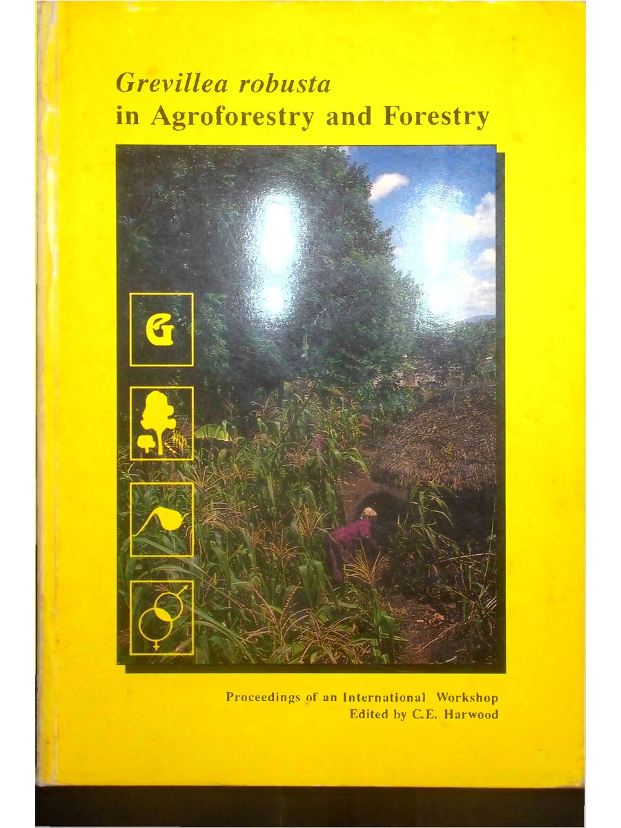 First page of Grevillea Robusta in Agroforestry and Forestry: Proceedings of an International Workshop