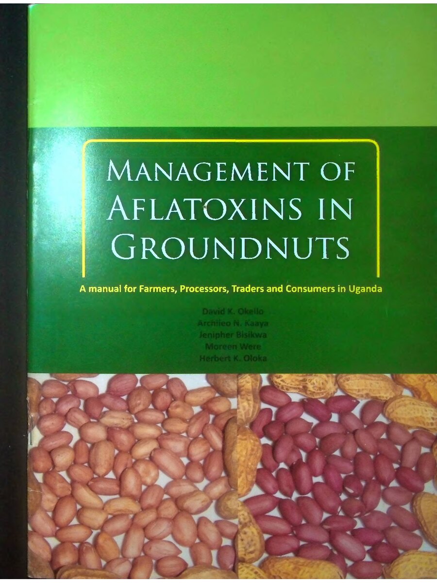 First page of Management of Aflotoxins in Groundnuts