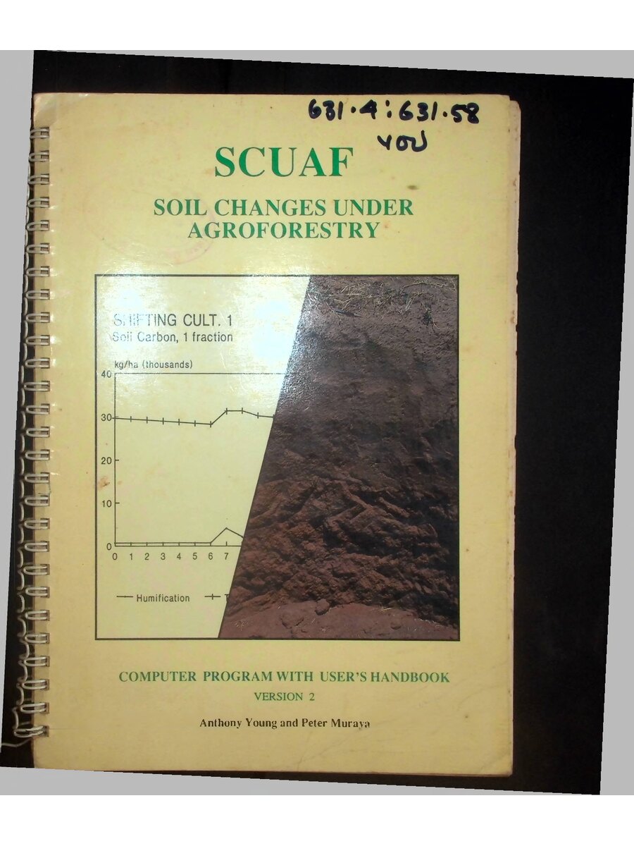 First page of Scuaf: Soil Changes under Agroforestry