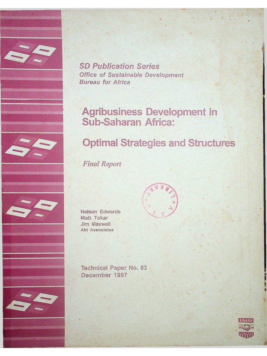First page of Developing New Approaches to Global Stock Status Assessment and Fishery Production Potential of the Seas