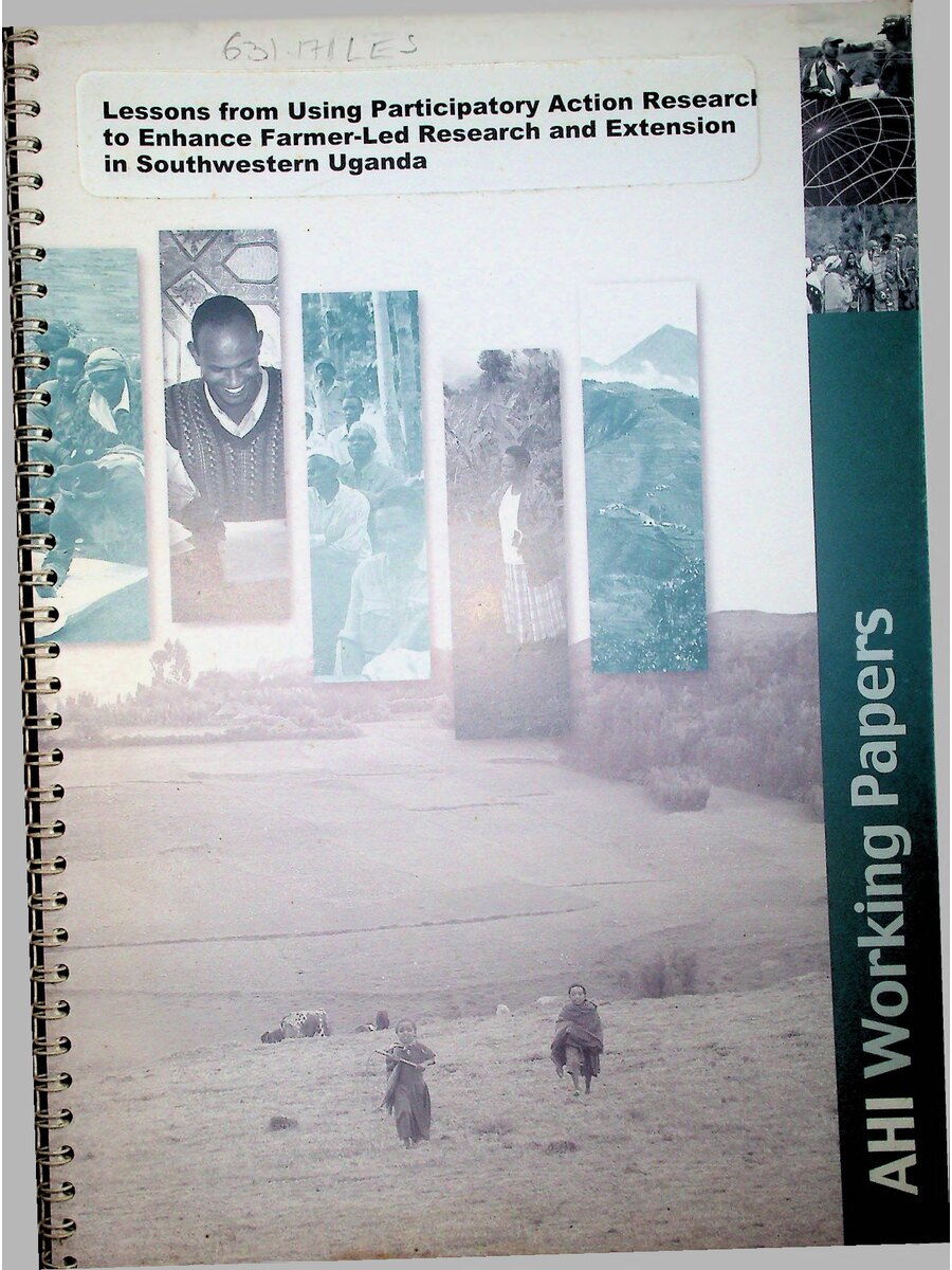 First page of Lessons from Using Participatory Action Research to Enhance Farmer led Research and Extension in Southwestern Uganda