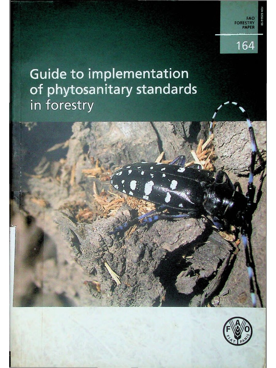 First page of Guide to Implementation of Phytosanitary Standards in Forestry