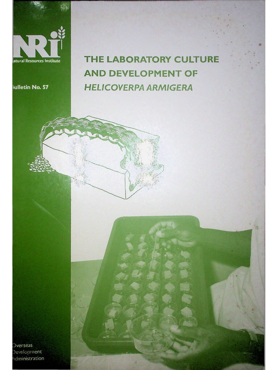 First page of The Laboratory Culture and Development of Helicoverpa Armigera
